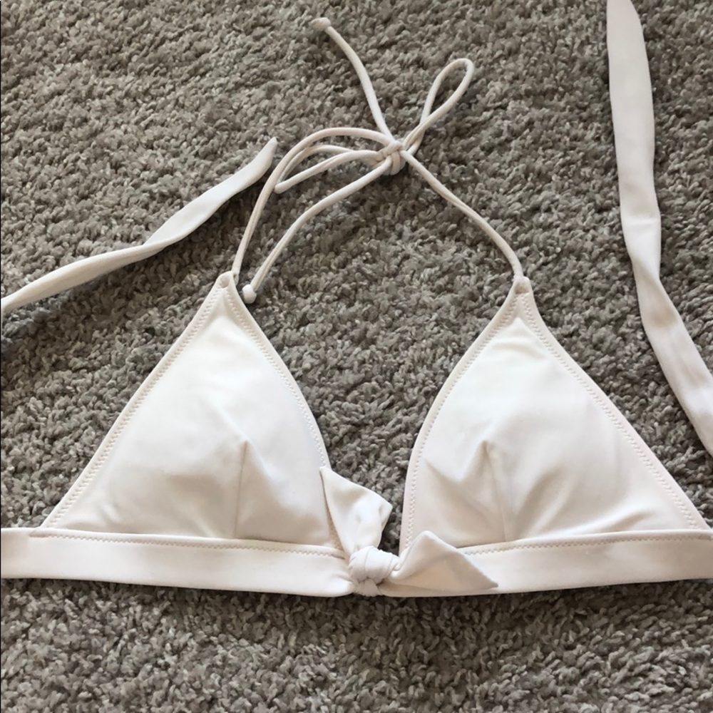 VS White Bikini Top